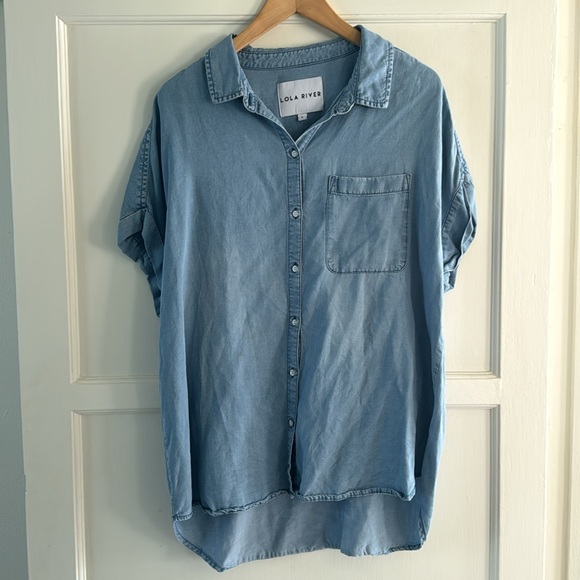Lola River Denim button down shirt - Picture 10 of 10